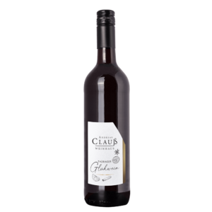 Flasche Glühwein rot.